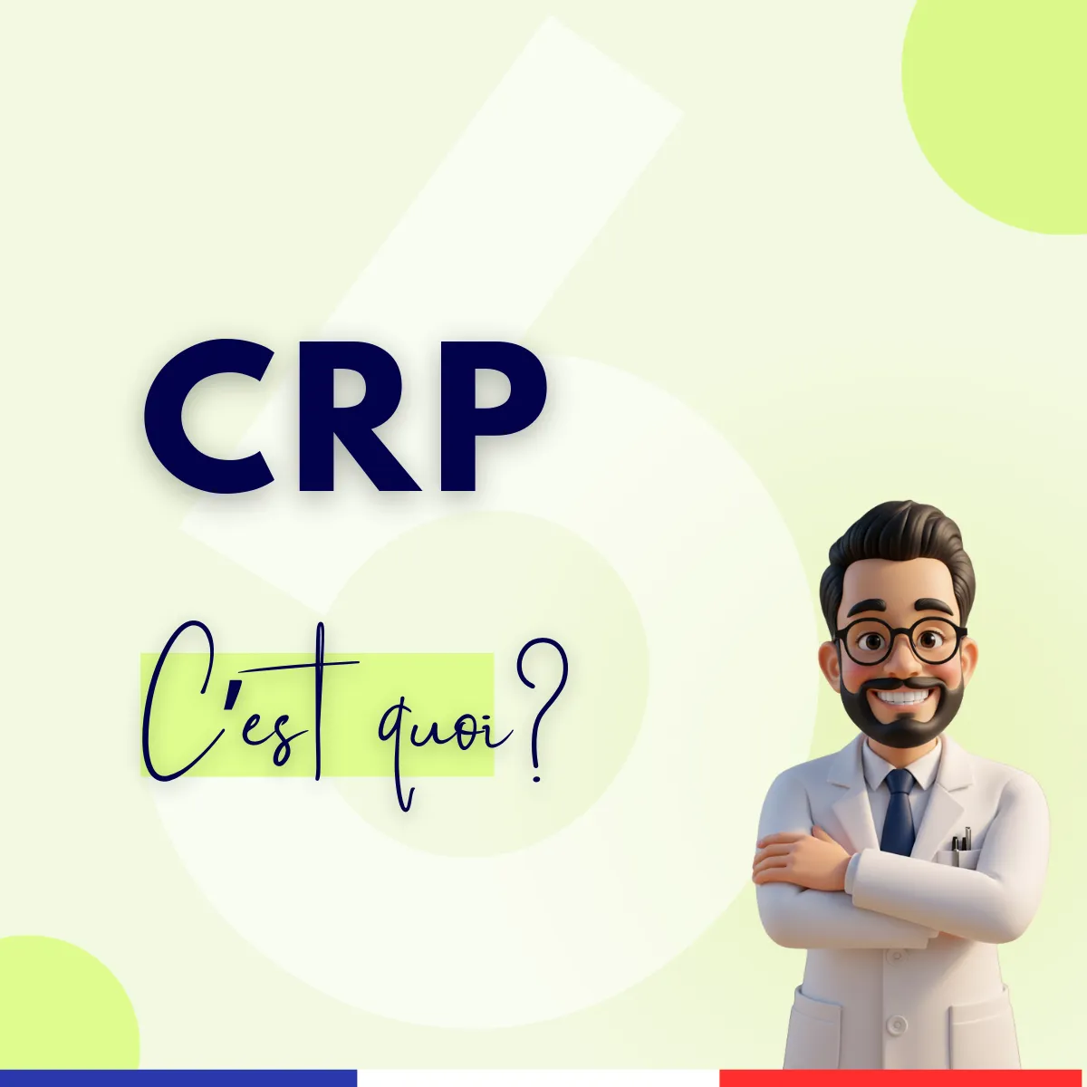 C'est quoi la CRP, dans une ordonnance médicale C'est quoi CRP dans une prise de sang par Radoine El Atallati